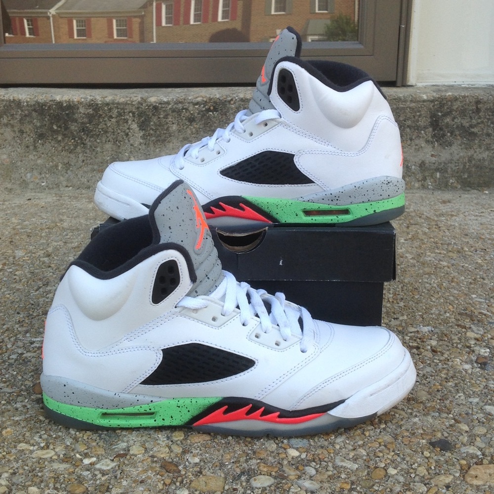 Jordan 5 Retro "Poison Green"